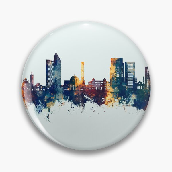 Item preview, Algiers Algeria Skyline designed and sold by ArtPrints.