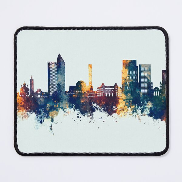Item preview, Algiers Algeria Skyline designed and sold by ArtPrints.