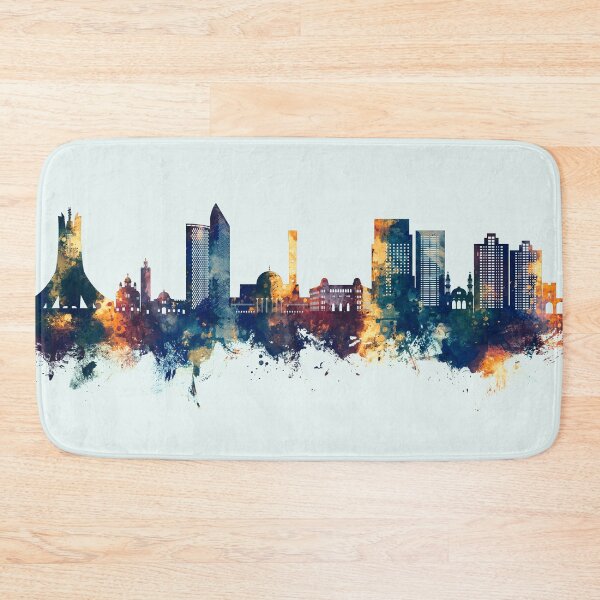 Item preview, Algiers Algeria Skyline designed and sold by ArtPrints.