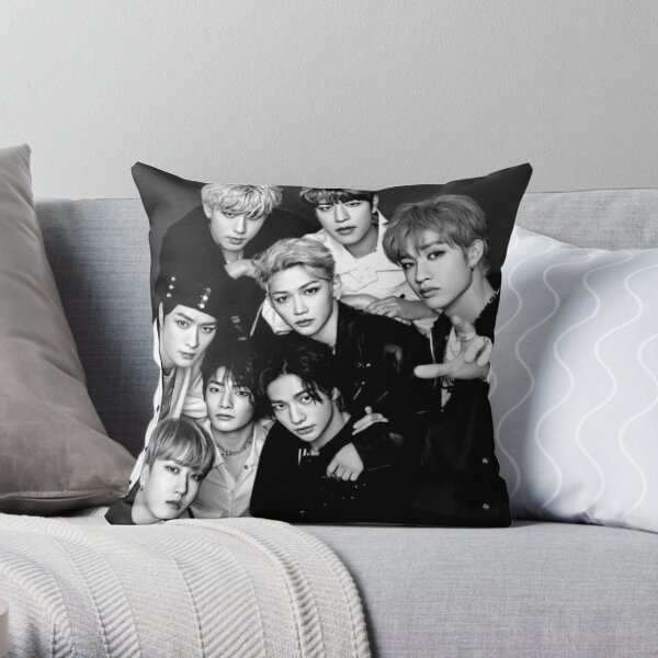 Stray Kids Bang Chan Pillowcase Kpop Birthday Pillow Case Gift Bed Cushion  Cover