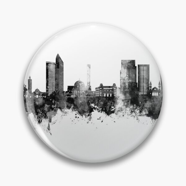 Item preview, Algiers Algeria Skyline designed and sold by ArtPrints.