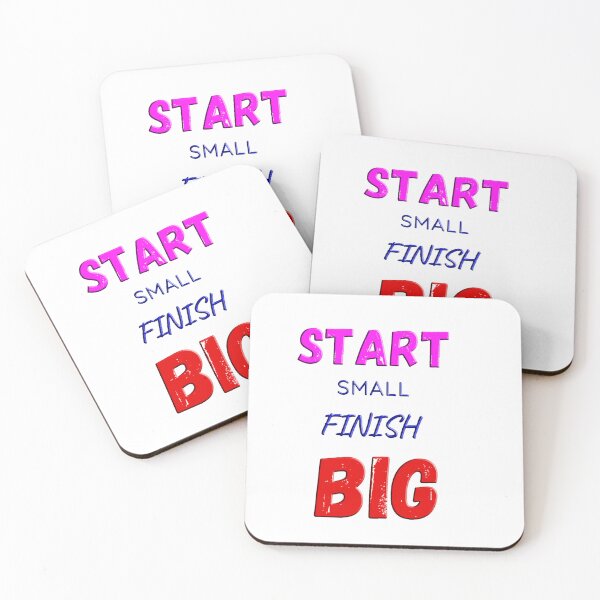 Item preview, start small finish big designed and sold by Galaxy8999.