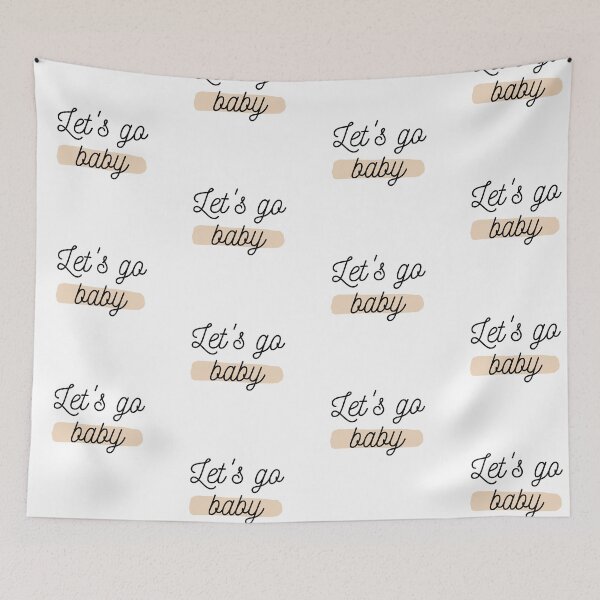 Item preview, Let's go baby designed and sold by Fufustyle.