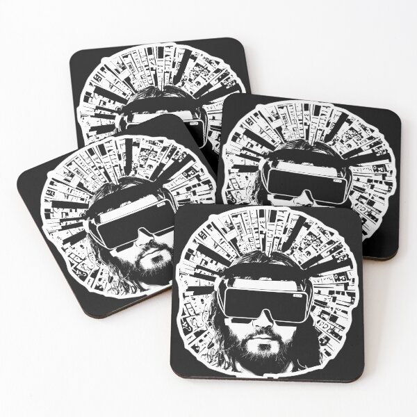 Item preview, Tech Jesus Christ Wearing AR Glasses VR Headset  designed and sold by Digital-Davinci.