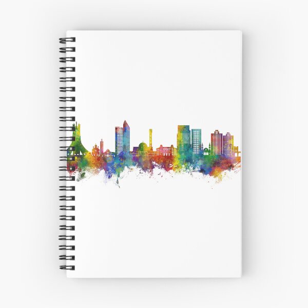 Item preview, Algiers Algeria Skyline designed and sold by ArtPrints.