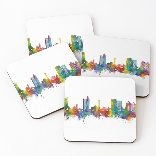 Item preview, Algiers Algeria Skyline designed and sold by ArtPrints.