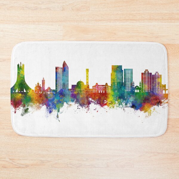 Item preview, Algiers Algeria Skyline designed and sold by ArtPrints.