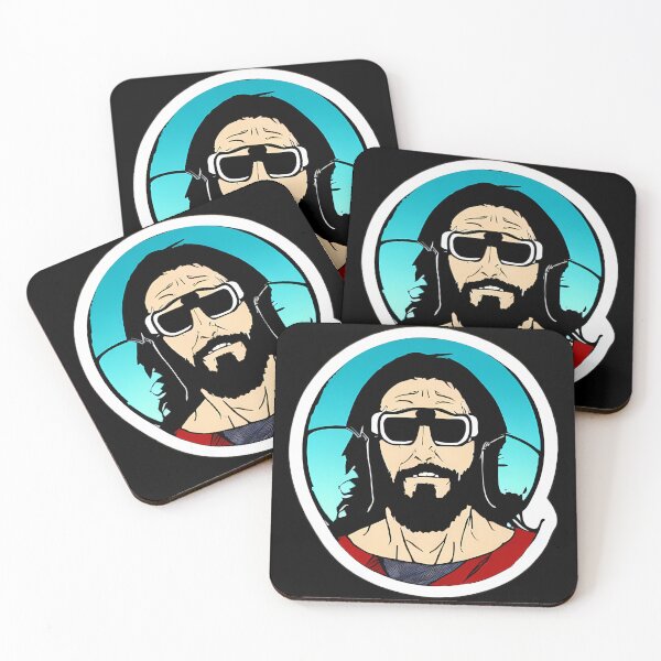 Item preview, Tech Jesus Christ Wearing AR Glasses VR Headset  designed and sold by Digital-Davinci.