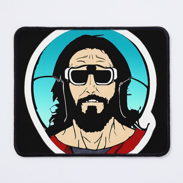 Item preview, Tech Jesus Christ Wearing AR Glasses VR Headset  designed and sold by Digital-Davinci.