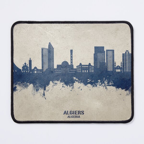 Item preview, Algiers Algeria Skyline designed and sold by ArtPrints.