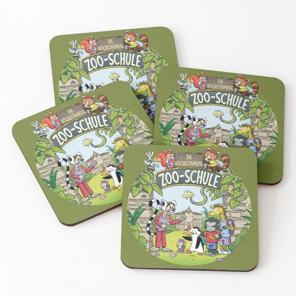 Item preview, Zoo school cover designed and sold by LuziferJunior.