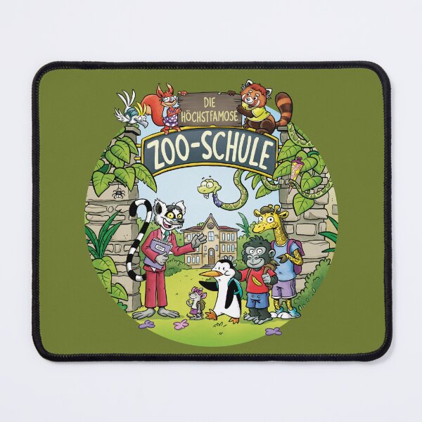 Item preview, Zoo school cover designed and sold by LuziferJunior.