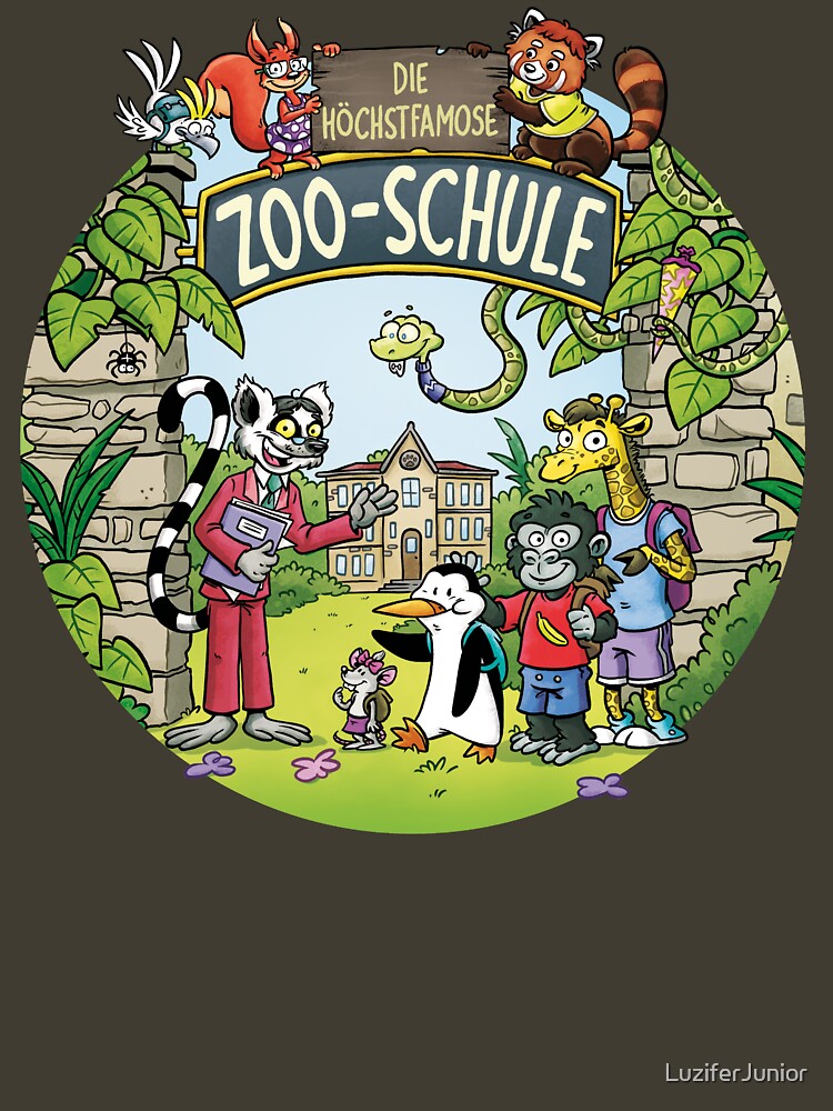 Thumbnail 7 von 7, Classic T-Shirt, Zooschule Cover designt und verkauft von LuziferJunior.