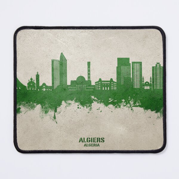 Item preview, Algiers Algeria Skyline designed and sold by ArtPrints.