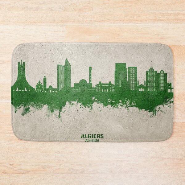 Item preview, Algiers Algeria Skyline designed and sold by ArtPrints.