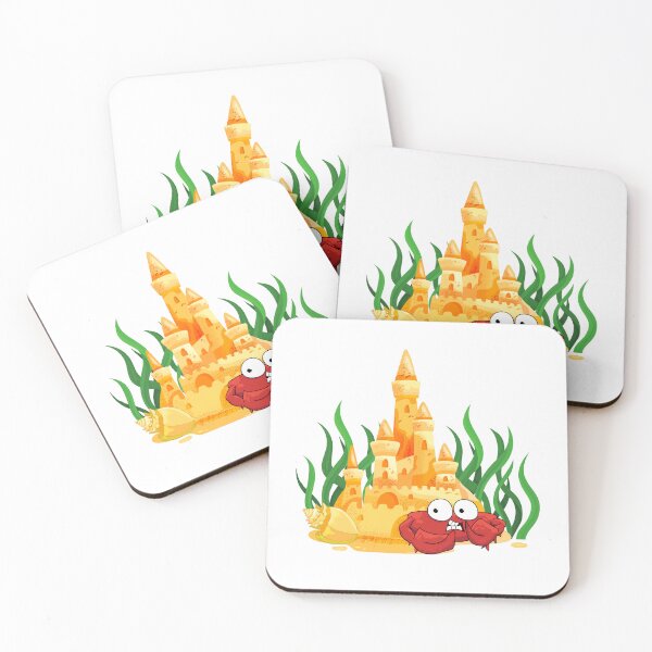 Item preview, Crab, Sandcastle, Seaweed and Seashell designed and sold by RockBeeDesigns.