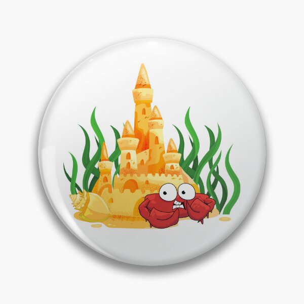 Item preview, Crab, Sandcastle, Seaweed and Seashell designed and sold by RockBeeDesigns.