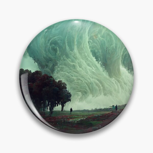 Item preview, Data Deluge - Water Wall At Edge of Land designed and sold by Staibshine.