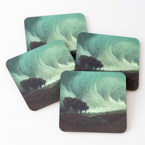 Item preview, Data Deluge - Water Wall At Edge of Land designed and sold by Staibshine.