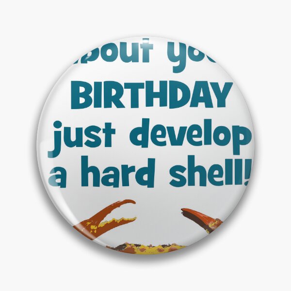 Item preview, Crabby birthday designed and sold by Happyoninside.