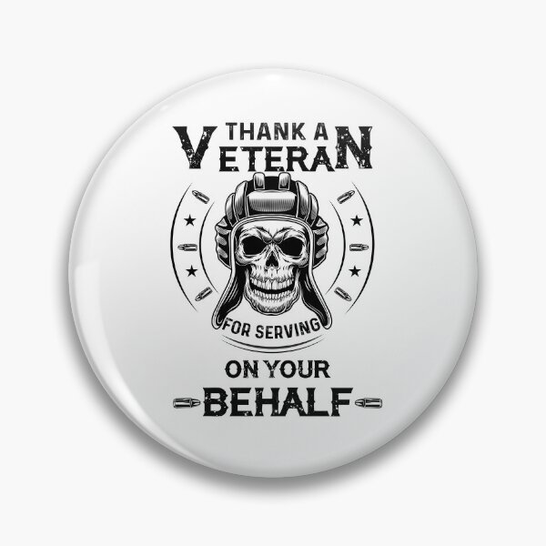 Item preview, Thank a veteran for serving on your Behalf designed and sold by FanityPrints.