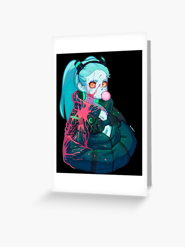 Cyberpunk Edgerunners - Lucy and Rebecca Greeting Card for Sale