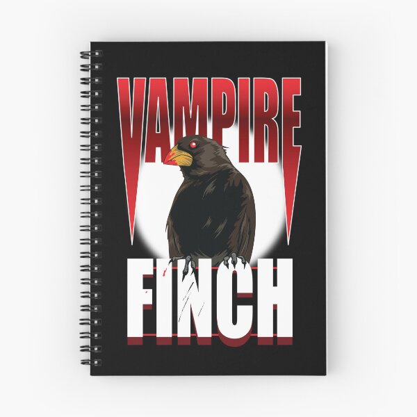 Item preview, Vampire finch designed and sold by LostintheLines.