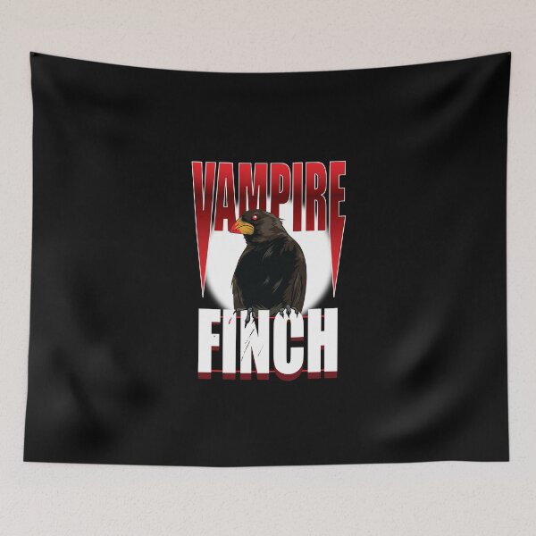 Item preview, Vampire finch designed and sold by LostintheLines.