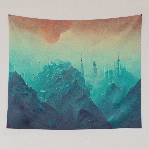 Item preview, Data Deluge - Mountain City designed and sold by Staibshine.