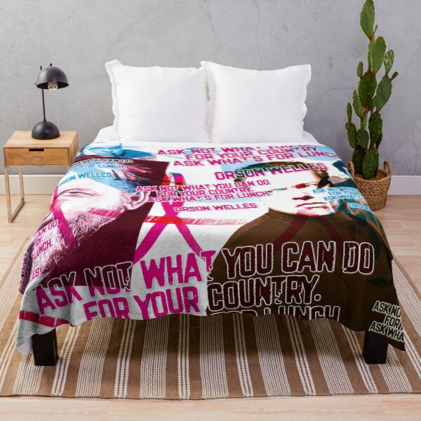 Item preview, Ask not what you can do for your country ask whats for lunch, Orson Welles designed and sold by Mauswohn.