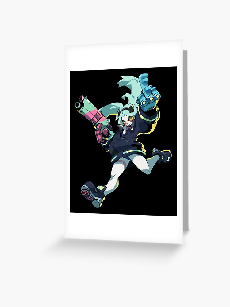 Cyberpunk Edgerunners - Lucy and Rebecca Greeting Card for Sale