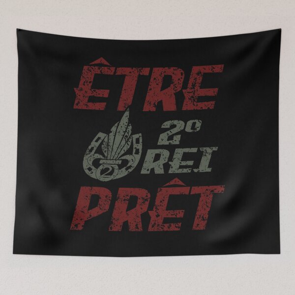 Item preview, Legion Etrangere 2e REI 2e Étranger Être prêt #2751 designed and sold by Rare-Militia.