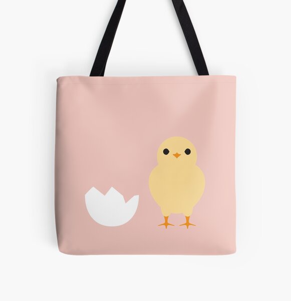 Chick All Over Print Tote Bag