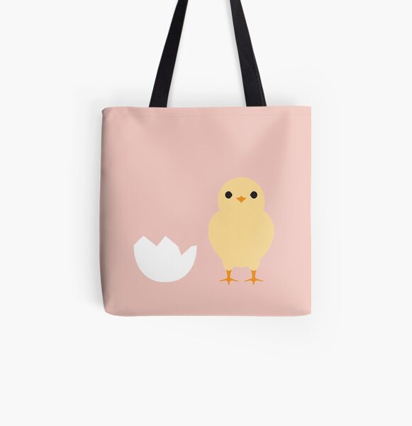 Chick All Over Print Tote Bag
