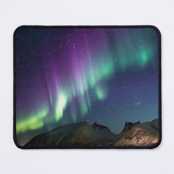 Item preview, sky full of mixed green and purple northern lights designed and sold by ImRotem.