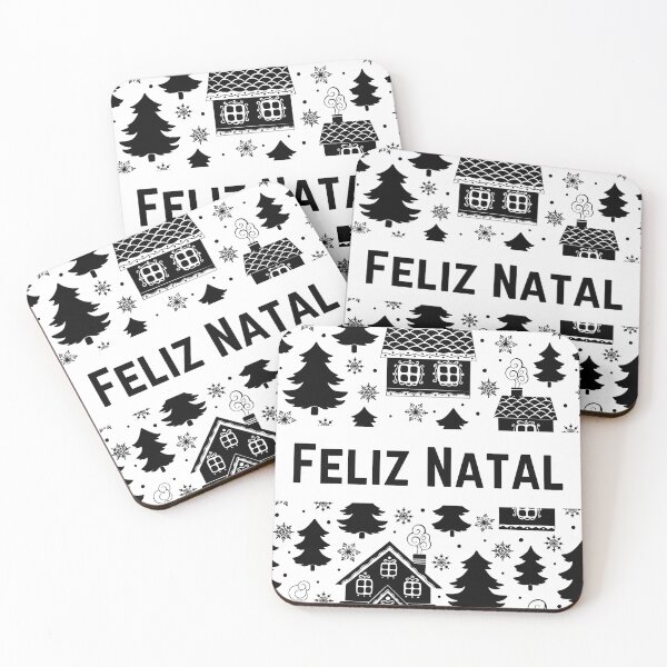 Item preview, Feliz Natal, Happy Christmas in Portuguese, Merry Christmas in Portuguese, cartão de Natal, Portuguese Christmas  designed and sold by Pommallina.