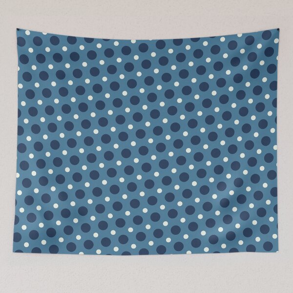 Item preview, Dark Blue Polka Dot Pattern designed and sold by Tamas Das.