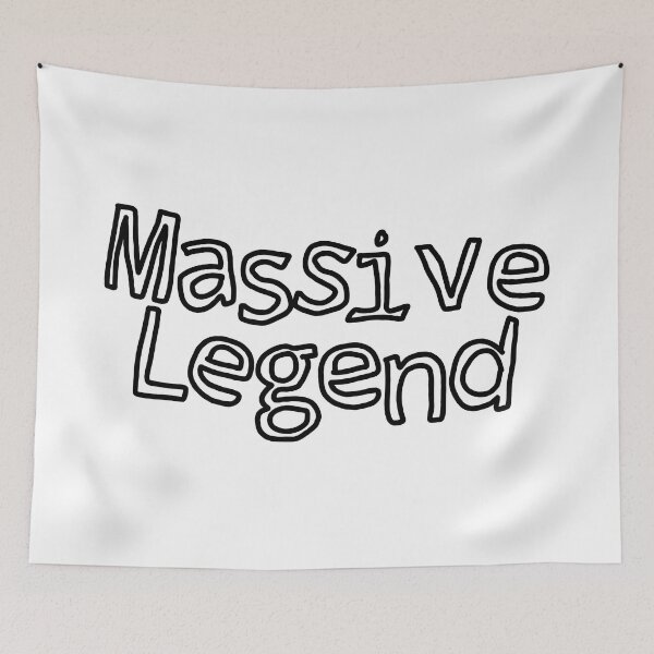 Item preview, massive legend meme gift designed and sold by Captain-Jackson.