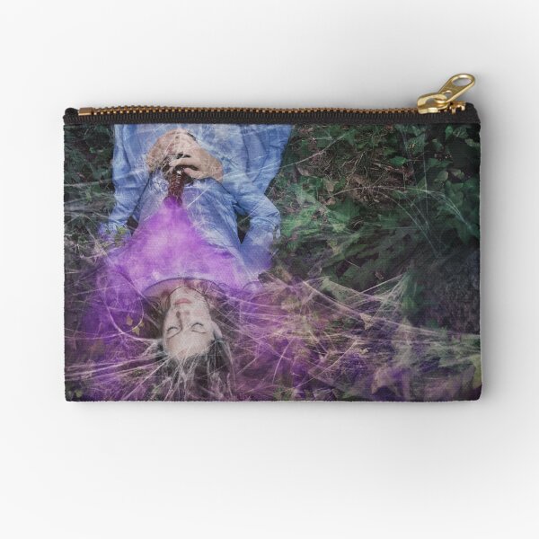 A Poisoned Sleep Of Kissless Dreams Zipper Pouch