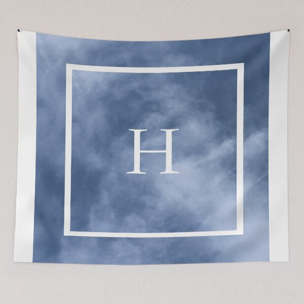 Item preview, H in the clouds designed and sold by madebymaddy.