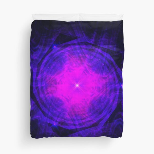 Dripping Into Future Energy ~ Fractal Art Duvet Cover