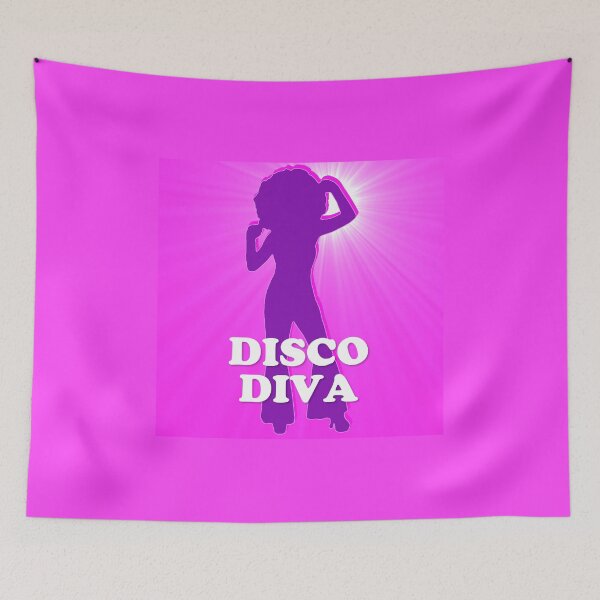 Aperçu de l'œuvre Design rétro Disco Diva Soul Girl des années 70 créée et vendue par ModSupporters.