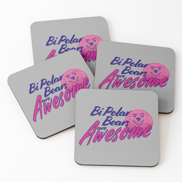 Item preview, Pink Bi polar bears are Awesome  designed and sold by Martzart.