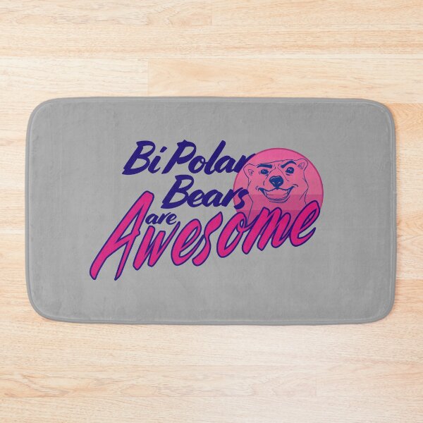 Item preview, Pink Bi polar bears are Awesome  designed and sold by Martzart.