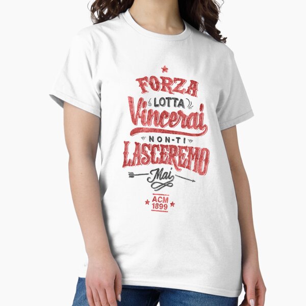 Item preview, AC Milan - Forza Lotta Vincerai Non Ti Lasceremo mai   of AC MILAN 1899   designed and sold by TeezoneShop.