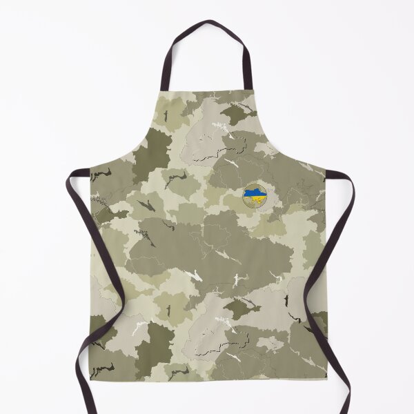 Item preview, Ukraine - Map Flag Camouflage (KUA) designed and sold by kernowerno.
