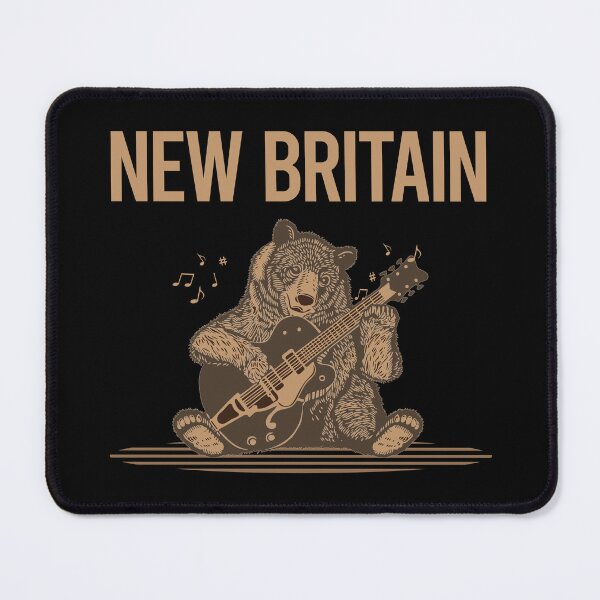 Item preview, Bear With Guitar New Britain designed and sold by BloodMoneyTwit.