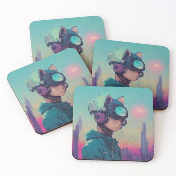 Item preview, Anime Futuristic Boy gifts for manga lovers designed and sold by Mobius Spot Collective.