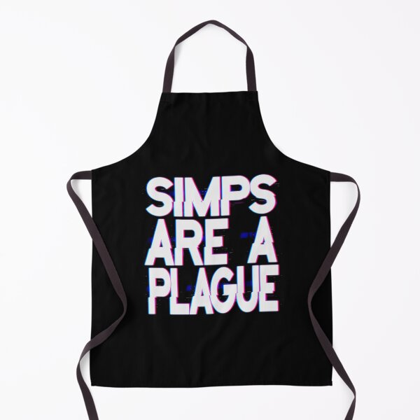 Item preview, Simps Are A Plague, no simp designed and sold by StayWokeKings.