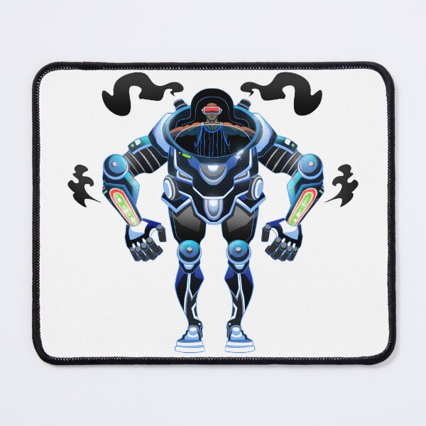 Item preview, Neo Mecha O'Neal Sticker designed and sold by NeoBallers.
